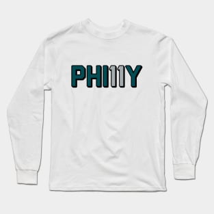 PHI11Y - White Long Sleeve T-Shirt